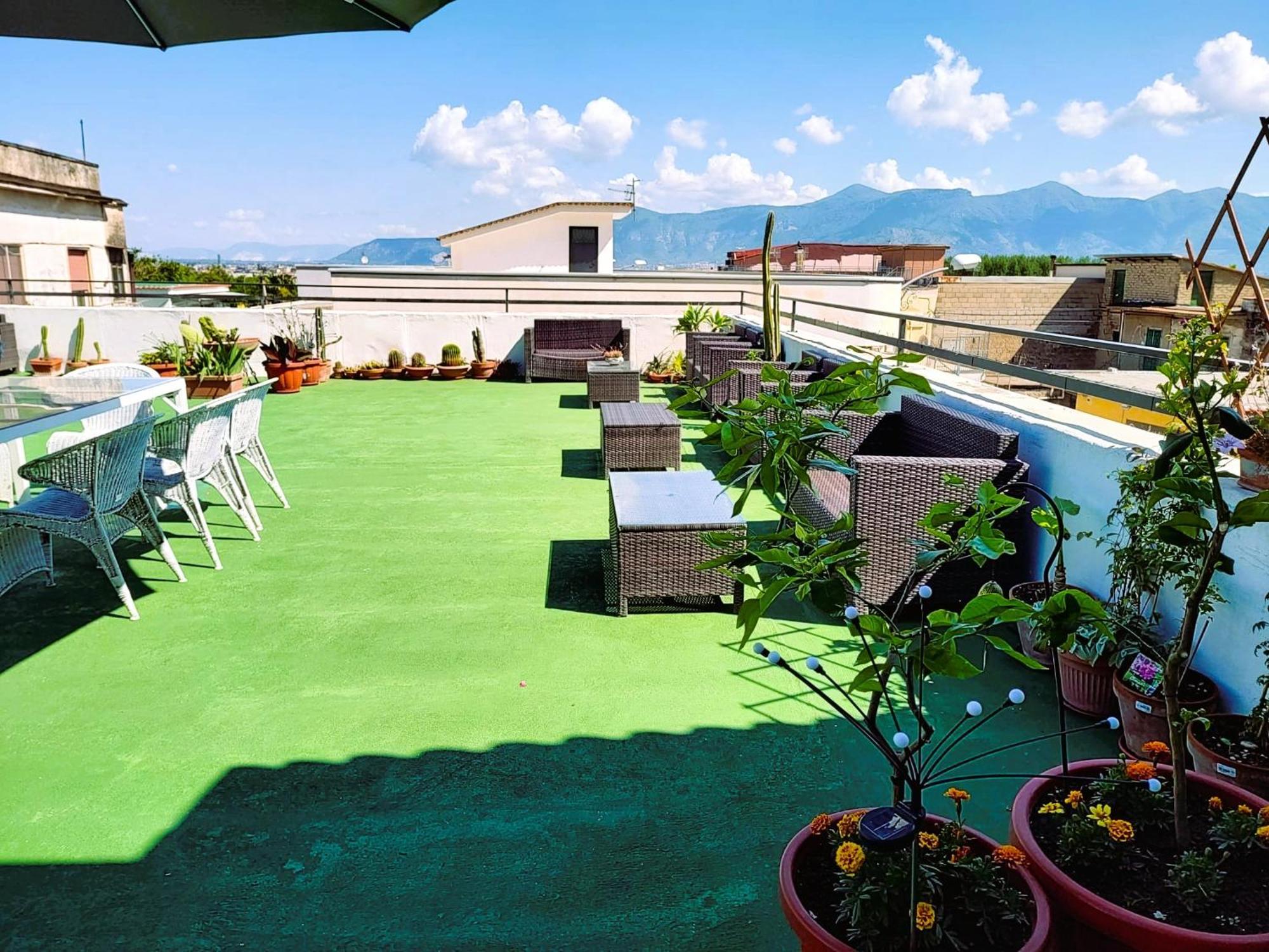 Willa Palazzo Di Donna Panoramic Terraces And Private Parking Strategic To Amalfi Coast, Pompei, Napoli Sant'Egidio del Monte Albino Zewnętrze zdjęcie