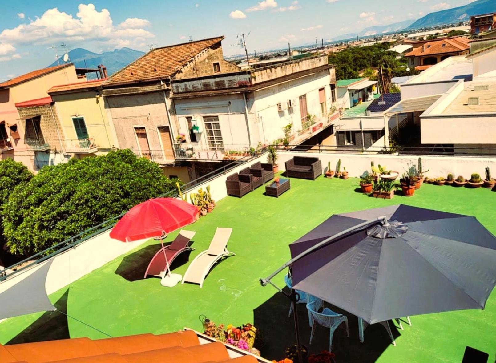 Willa Palazzo Di Donna Panoramic Terraces And Private Parking Strategic To Amalfi Coast, Pompei, Napoli Sant'Egidio del Monte Albino Zewnętrze zdjęcie